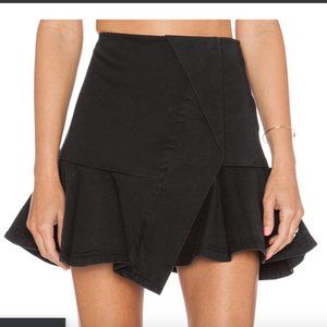 MARC BY MARC JACOBS BLACK MINI SKIRT 0